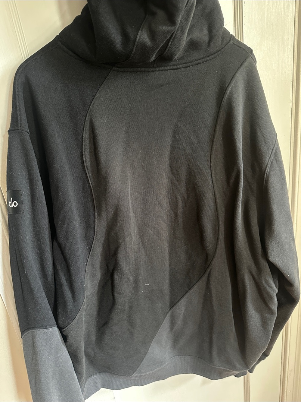 Alo Black Pullover Hoodie - Picture 2 of 2